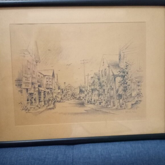 Framed Set of Print Drawings by P Sigal and Jas F Murray - Picture 3 of 15